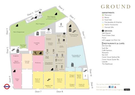 is there goyard in harrods|harrods stores map.